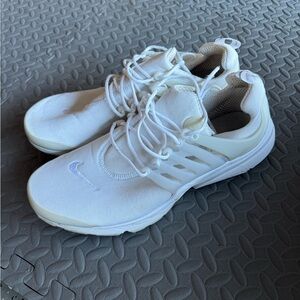 Nike All-White Athletic Shoes